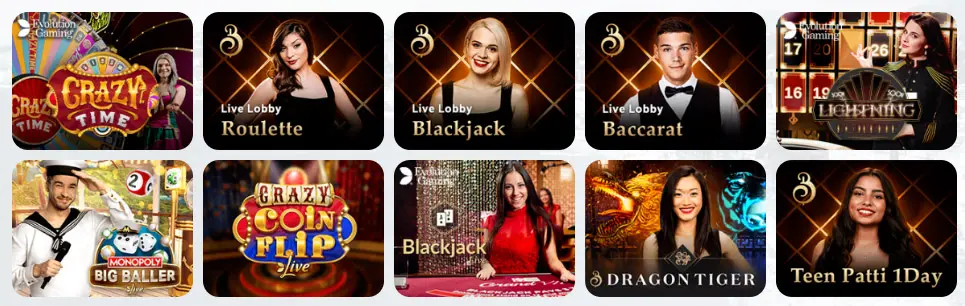 Live casinospill SLOTBOX CASINO