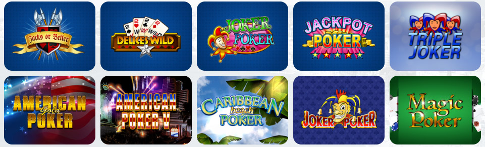 Video Poker SLOTBOX CASINO