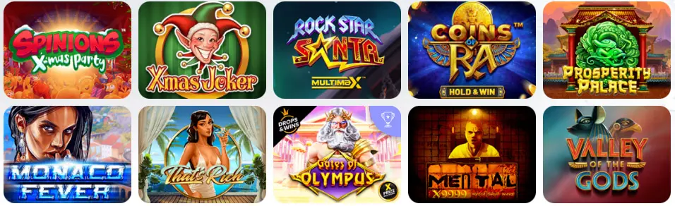 SLOTBOX CASINO Klassiske spilleautomater
