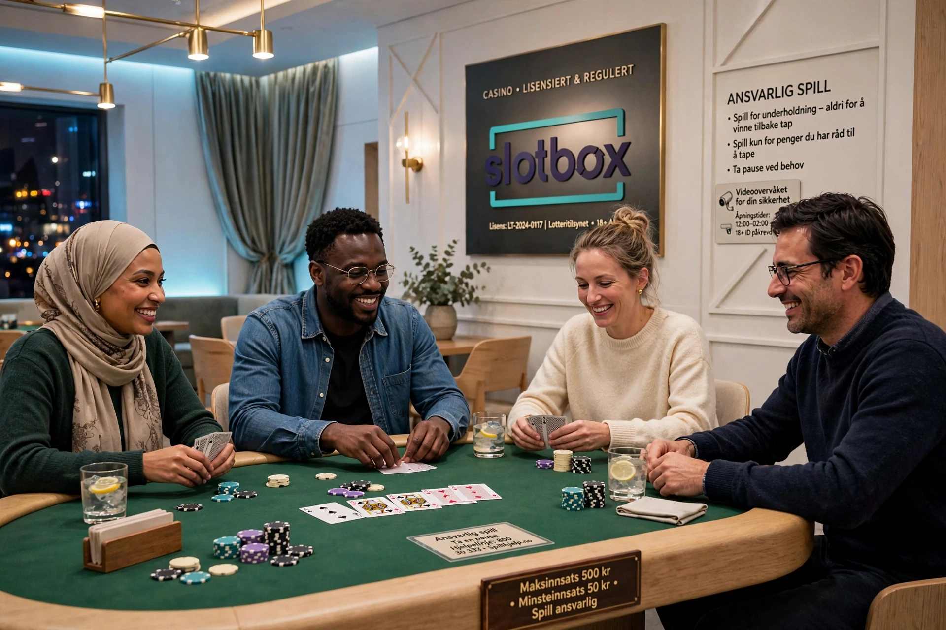 Pokerregler på SLOTBOX CASINO i Norge