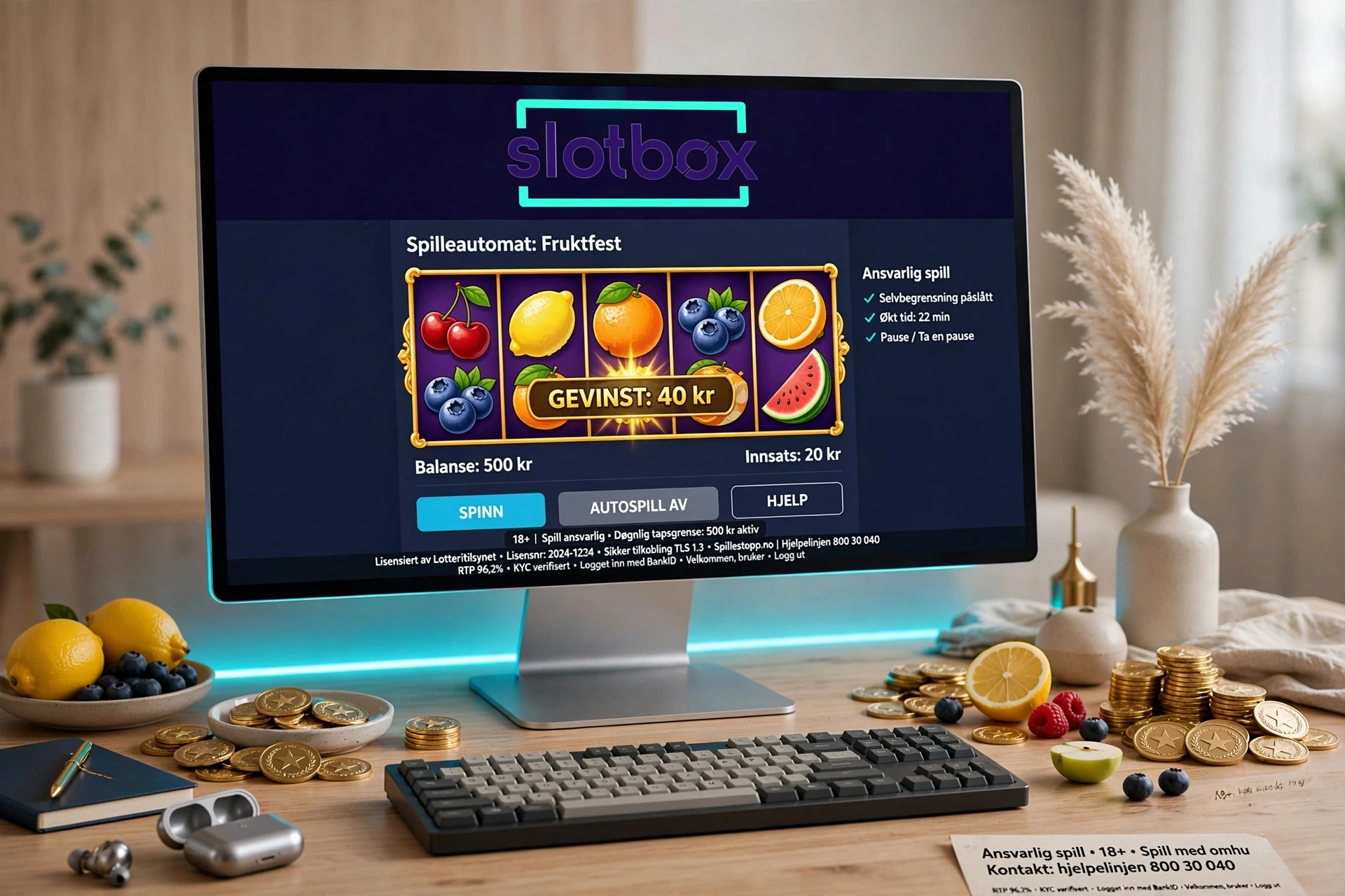 spilleautomater SLOTBOX CASINO
