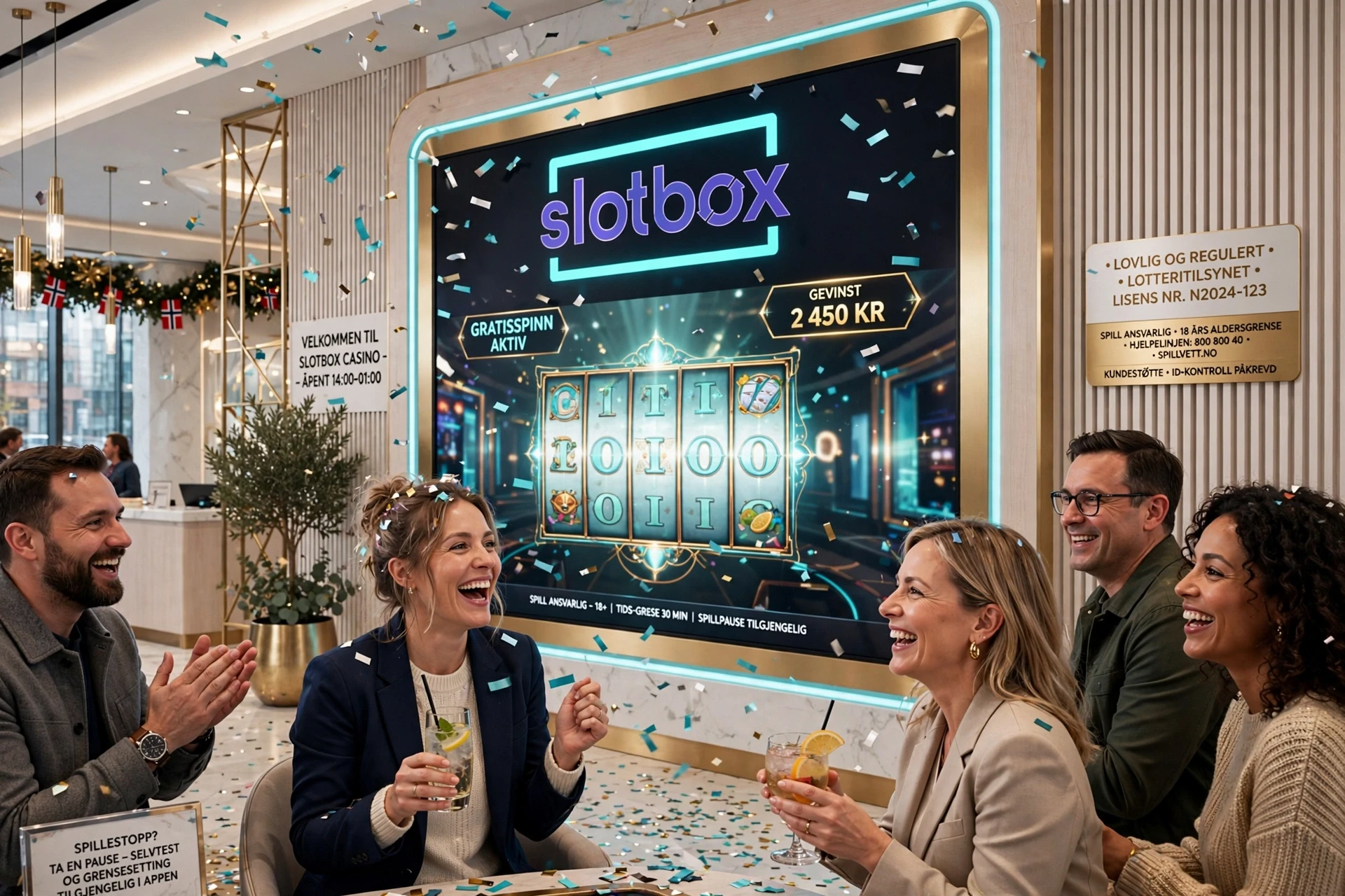 gode spilleautomater på Slotbox Casino