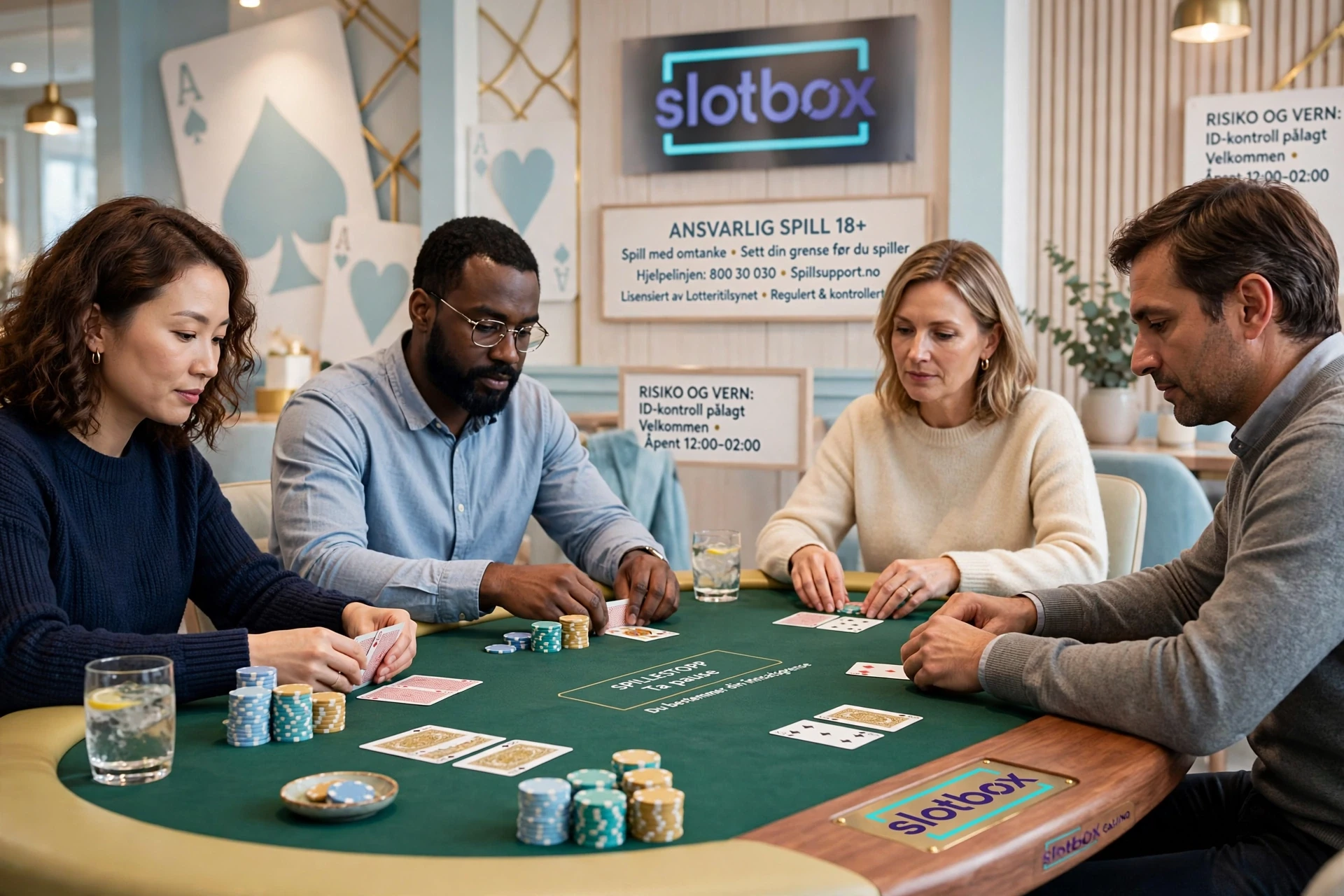 Nettpokerspill SLOTBOX CASINO