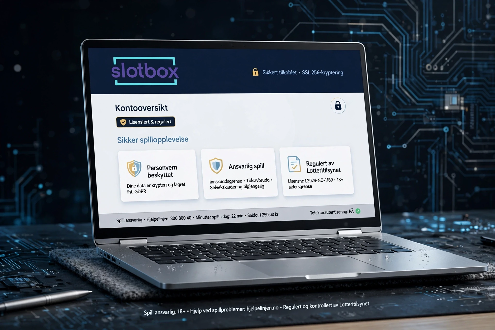 SSL-sertifikat SLOTBOX CASINO
