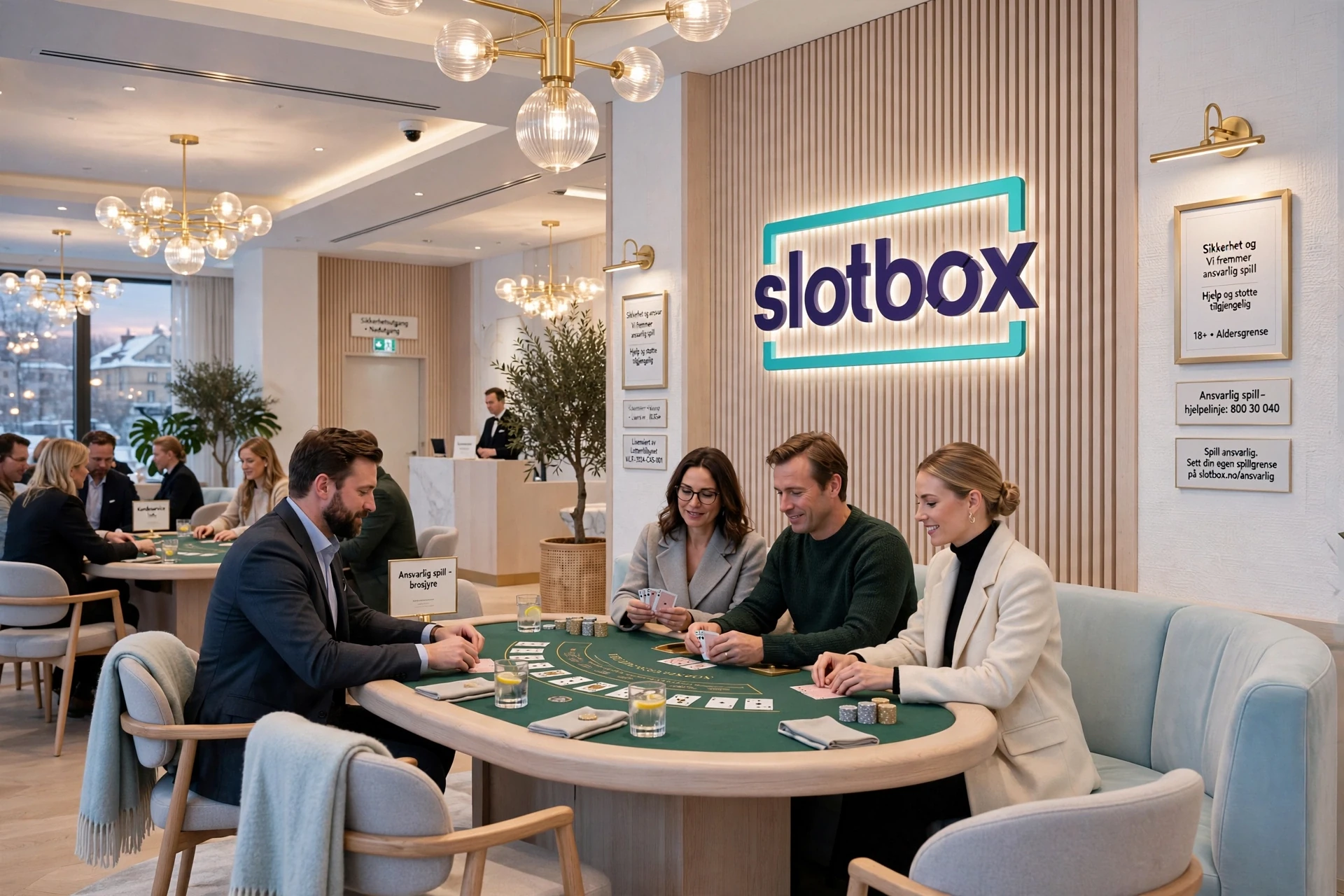 VIP spillrom på Slotbox Casino